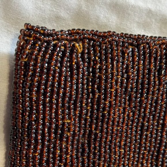 Seaglass Collection Beaded Pink & Brown Clutch - Picture 8 of 8